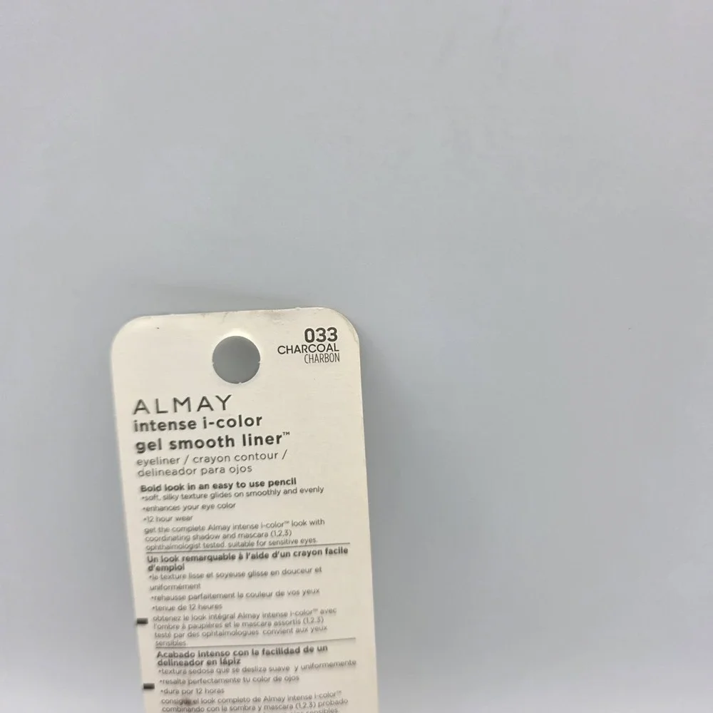 Almay Intense I-color Gel‎ Smooth Eyeliner for Hazel Eyes 033 Charcoal